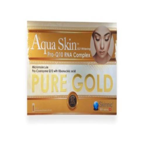 Aqua Skin Pro Q10 RNA Complex Pure Gold Glutathione Skin Whitening