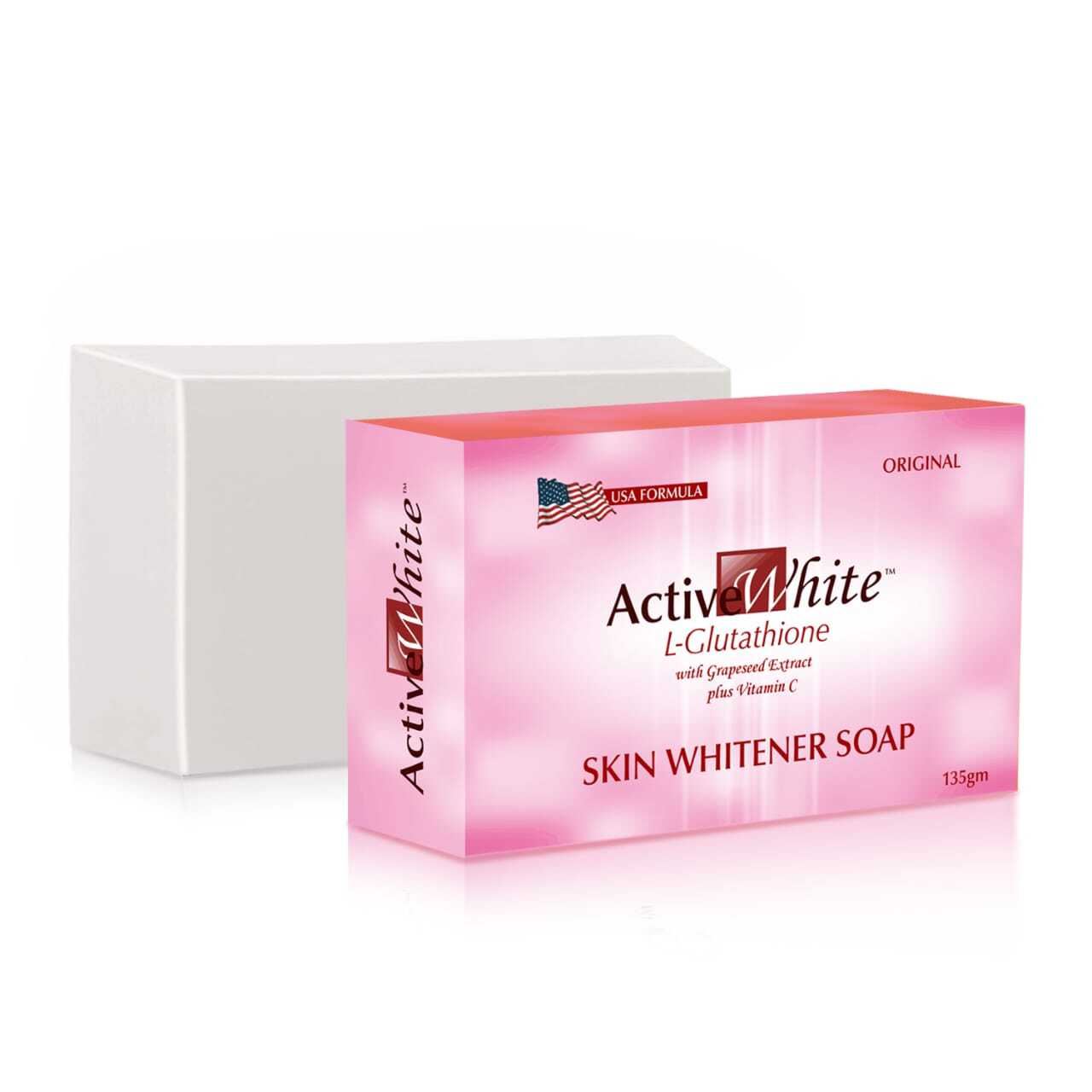 Active White L Glutathione Skin Whitening Soap | Healthcare Beauty