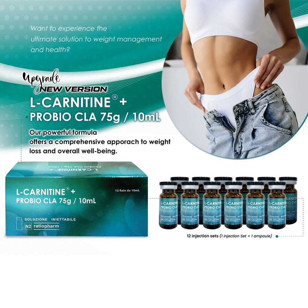 Ratiopharm L-Carnitine 75 gram Weight Loss and Fat Loss Injection