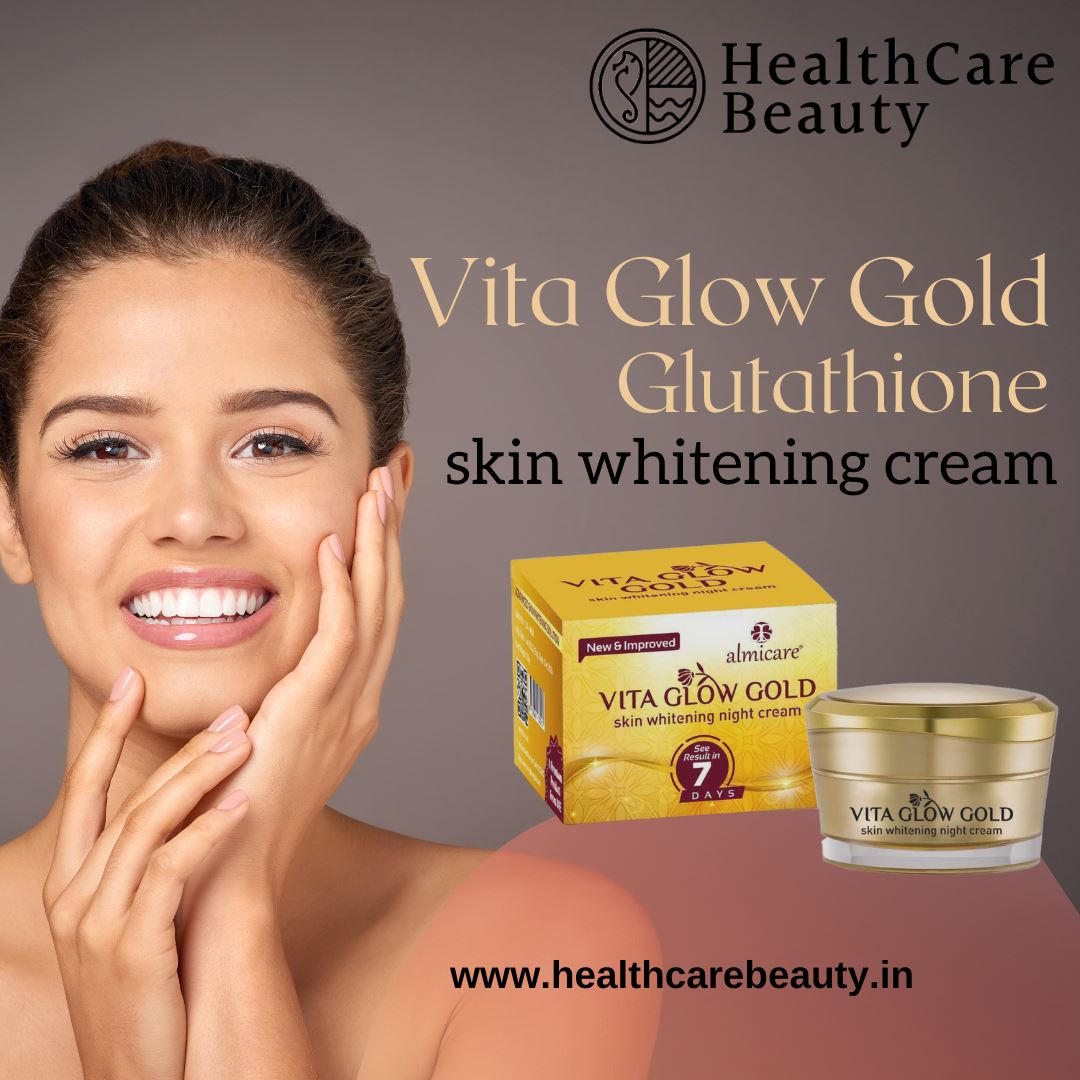 Vita Glow Gold Glutathione Skin Whitening Night Cream